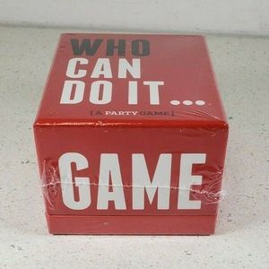 Who Can Do It Party Game New Sealed